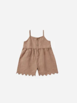 Rylee + Cru Romper Clay
