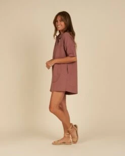 Rylee + Cru Romper Frankie Mulberry -Bébés Produits Boutique rylee cru romper frankie mulberry 3