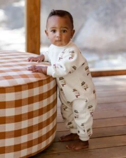 Rylee + Cru Romper Snowman