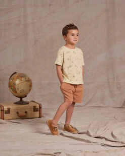 Rylee + Cru Short Sam Camel