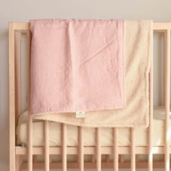 Sauge & Co Couverture Sherpa Moyen Peony