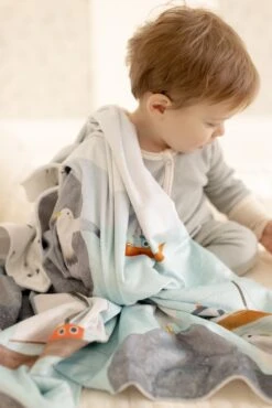 Veille Sur Toi Ma P’tite Couverte Régulier Milo Le Goéland -Bébés Produits Boutique veille sur toi ma ptite couverte regulier milo le 6