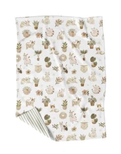 Veille Sur Toi Ma Très P’tite Couverte Mini Sammy Et Ses Plantes -Bébés Produits Boutique veille sur toi ma tres ptite couverte mini sammy e 2