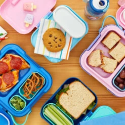 Zoku Boîte Bento Bleu -Bébés Produits Boutique zoku boite bento bleu 2